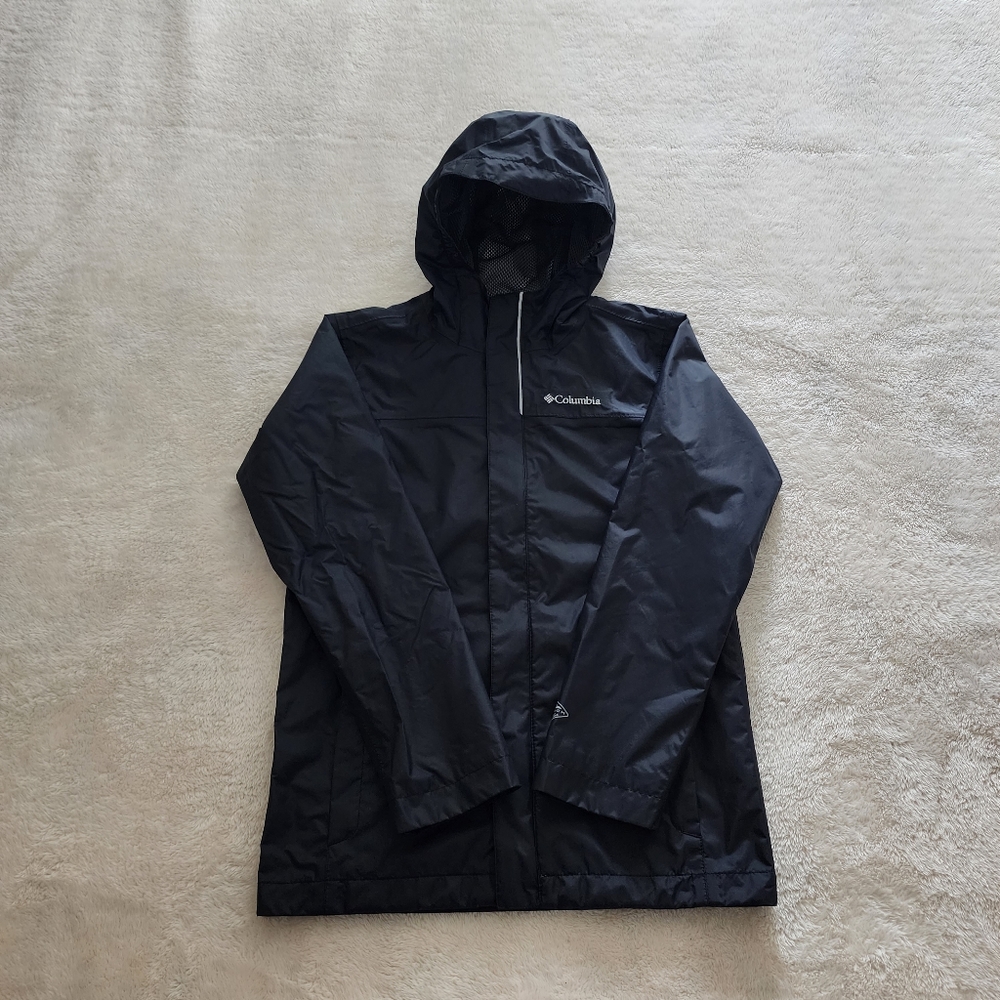 Columbia Watertight Jacket, Boys' Size Medium (10/12) EUC - Black - Picture 1 of 10